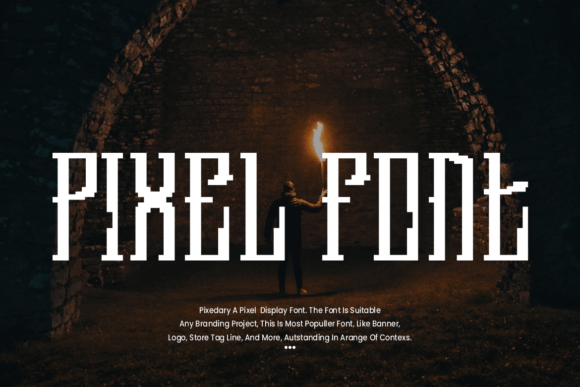 Pixedary Font preview 2