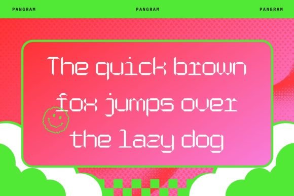 Pixalatte Font preview 4
