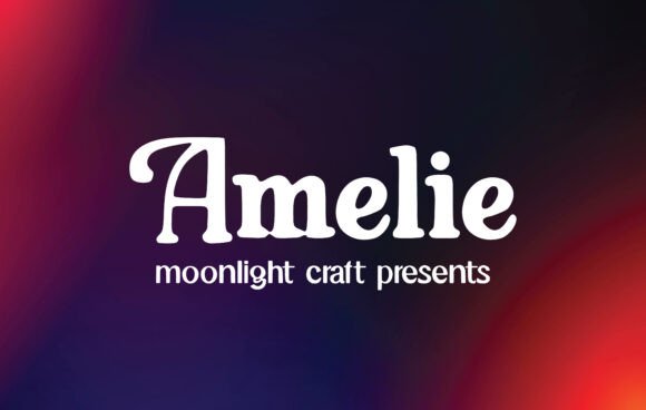 Amelie Font preview 2