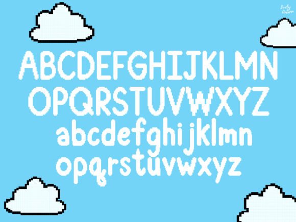 Pixel Font preview 2