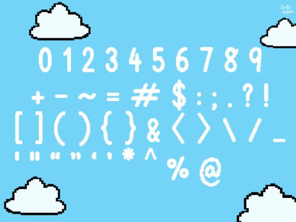 Pixel Font preview 3
