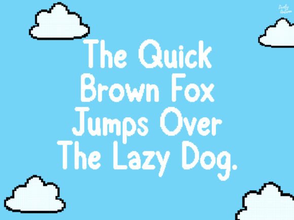 Pixel Font preview 4