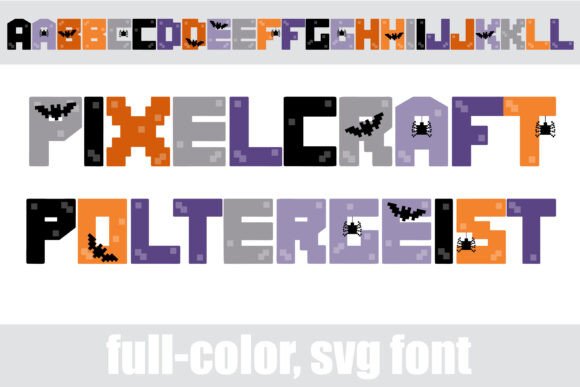 Pixelcraft Poltergeist Font