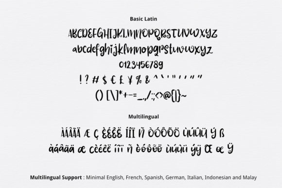 Pixie Ring Font preview 2