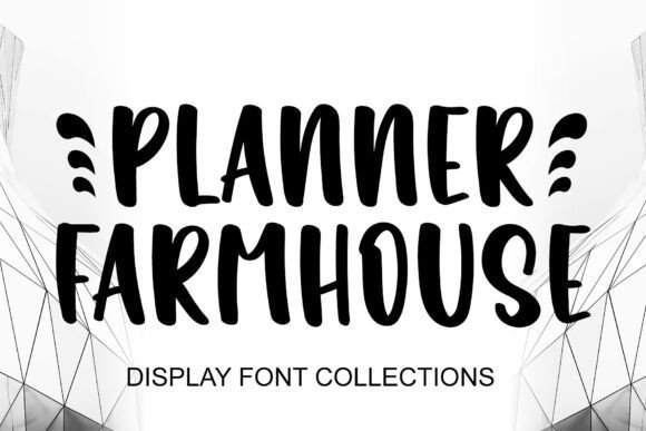 Planner Farmhouse Font