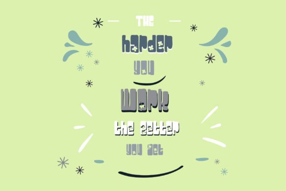 Platonic Patty Font preview 3