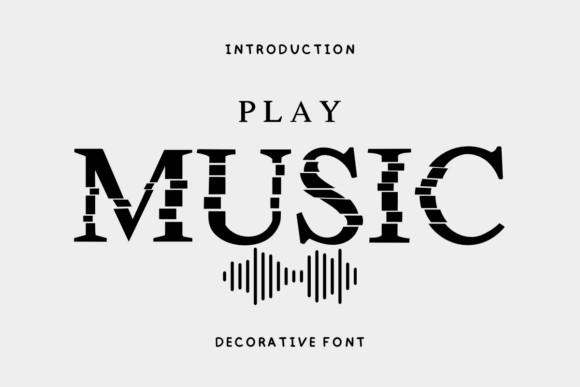 Play Music Font