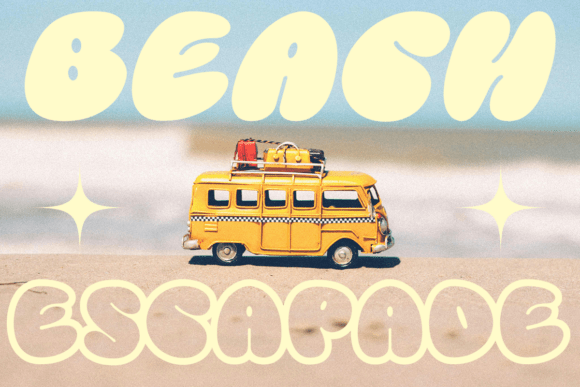 Playful Bubble Font preview 3