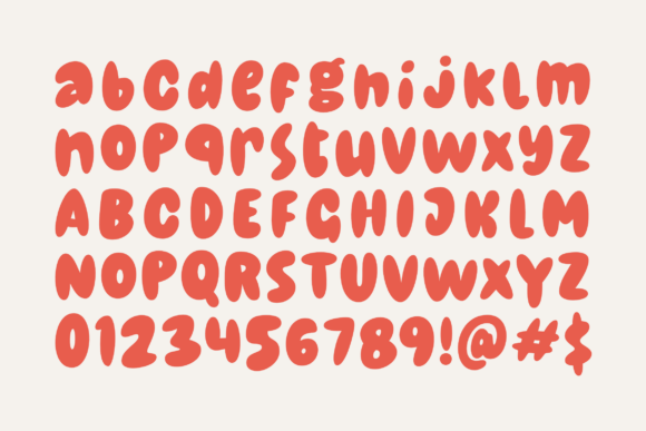 Playful Monalisa Font preview 2