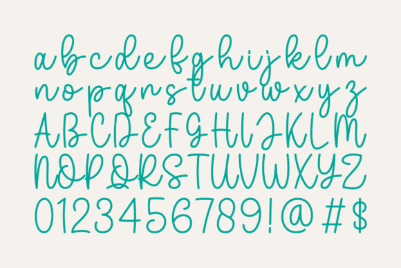 Playful Monalisa Font preview 3