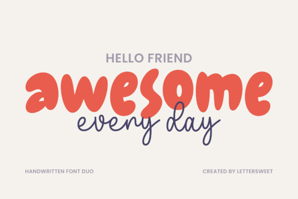 Playful Monalisa Font preview 4