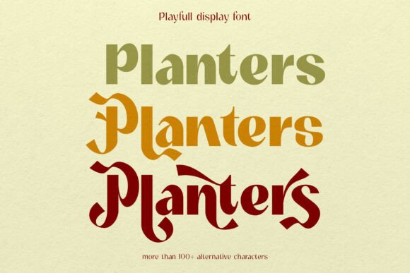 Playka Font preview 3