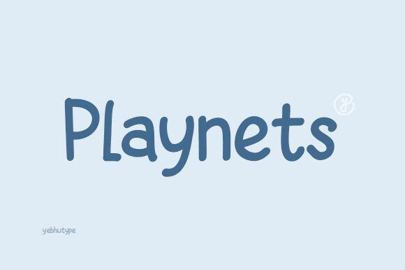 Playnets Font