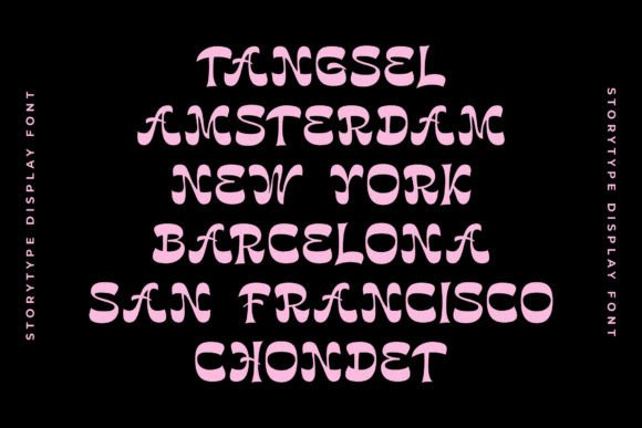 Plinko Font preview 4
