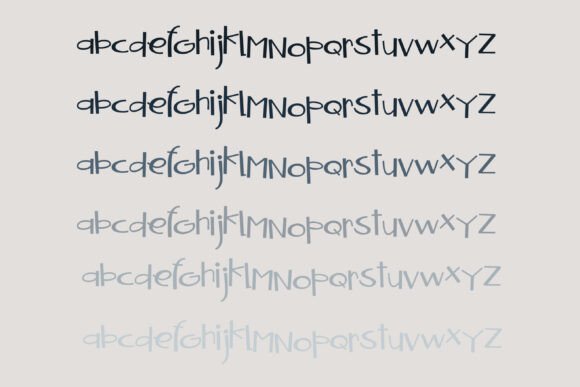 Cake Frosting Font preview 3