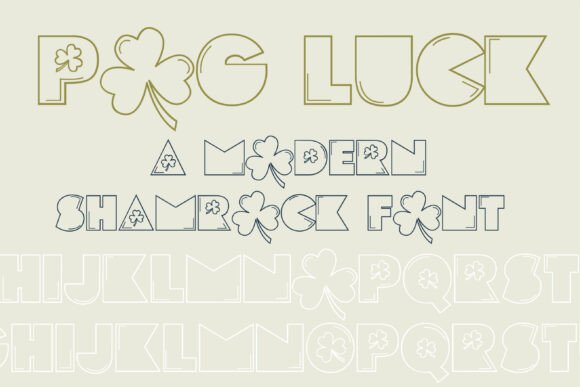 Pog Luck Font