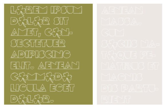 Pog Luck Font preview 4