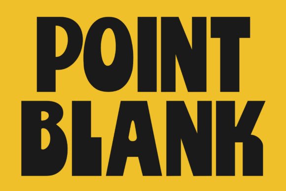 Point Blank Font