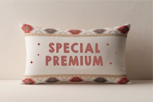 Polka Dot Font preview 2