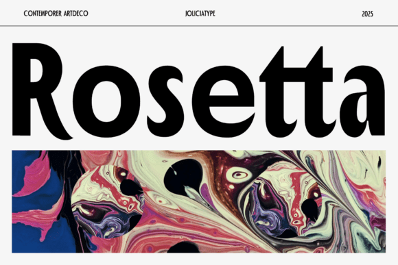 Polienz Font preview 3