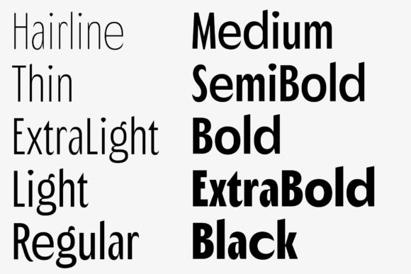 Polienz Font preview 4