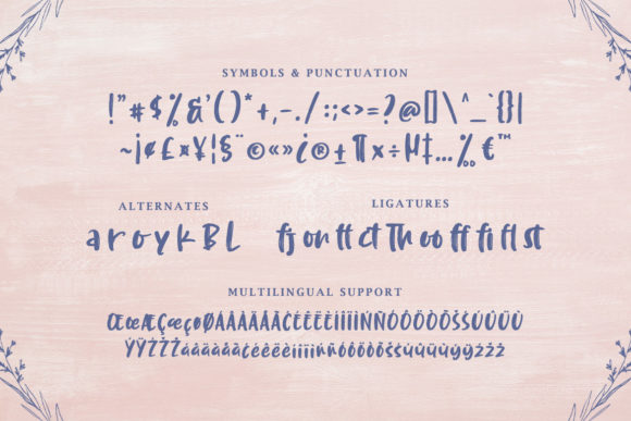 Polu Moana Font preview 3