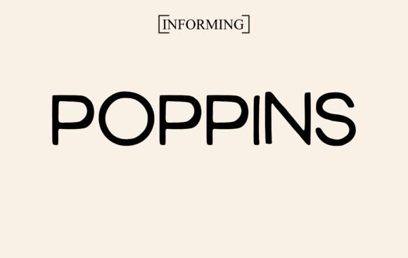 Poppins Font preview 2