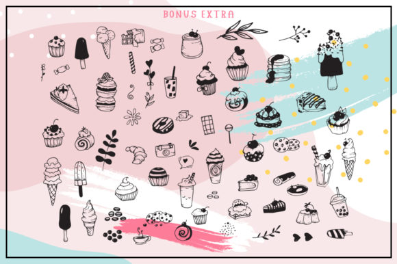 Popsicle Chocolate Font preview 3