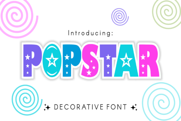 Popstar Font preview 2