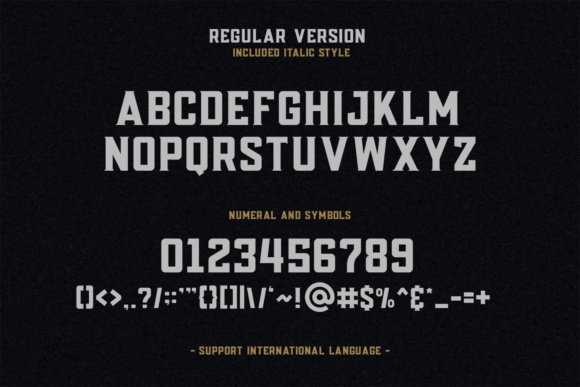 Posey Font preview 4