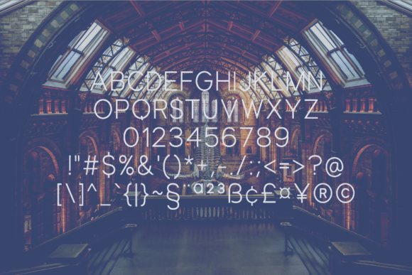 Poshtion Font preview 3