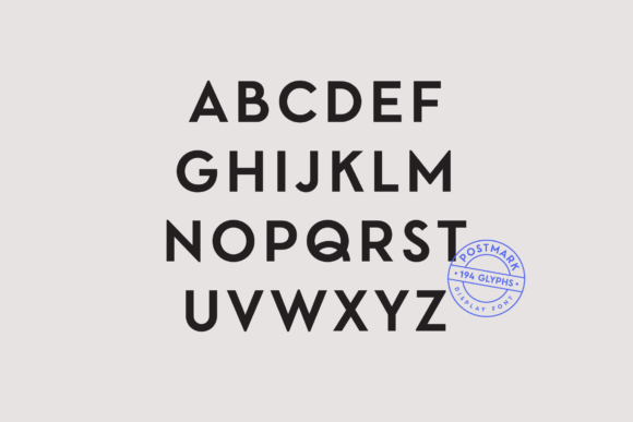 Postmark Font preview 4