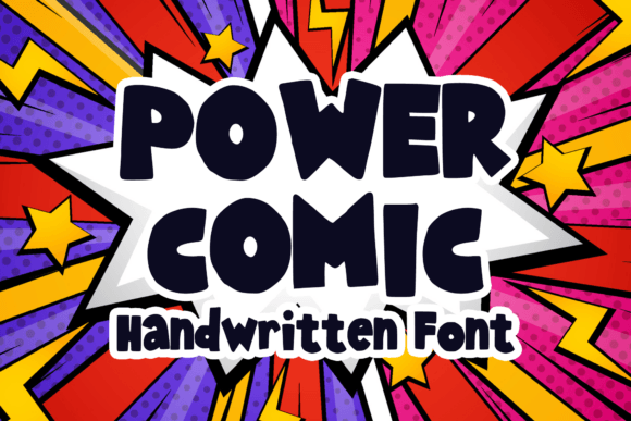 Power Comic Font
