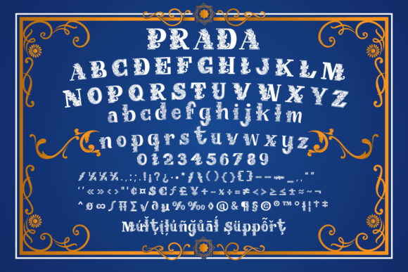 Prada Font preview 2