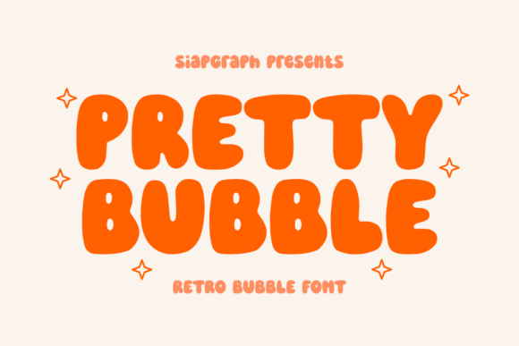 Pretty Bubble Font