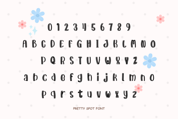 Pretty Spot Font preview 2