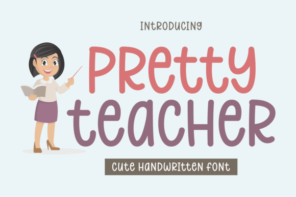 Pretty Teacher Font