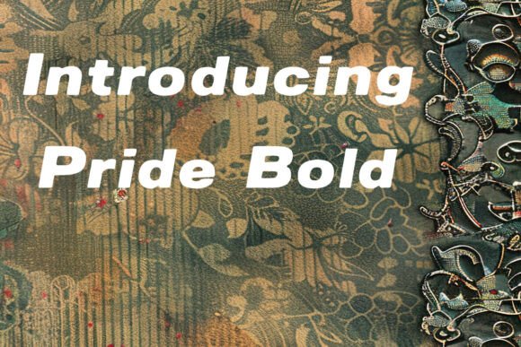 Pride Bold Font preview 4
