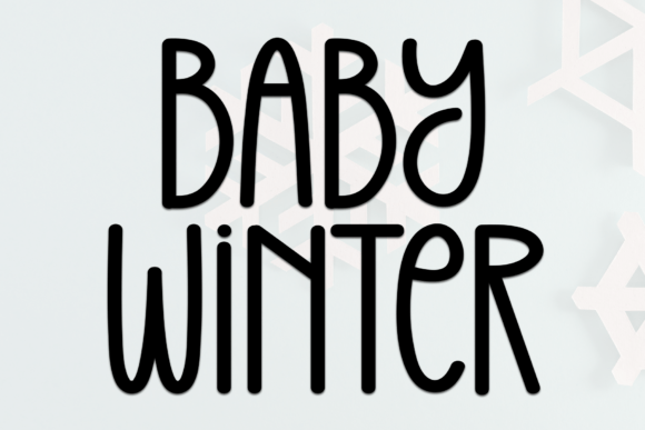 Baby Winter Font
