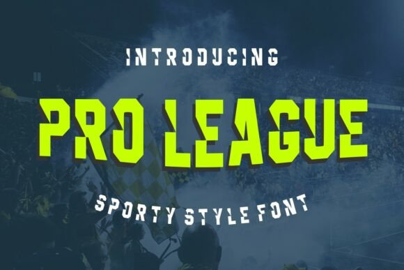 Pro League Font