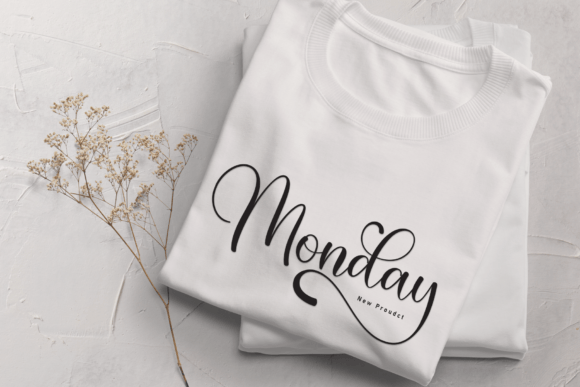 Caligraphy Font preview 4