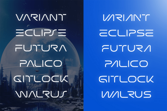 Psionic Font preview 3