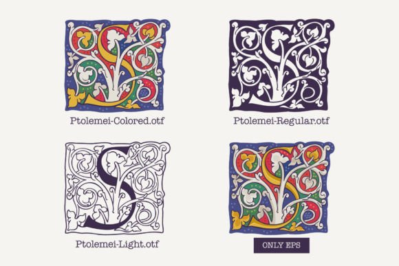 Ptolemei Font preview 2