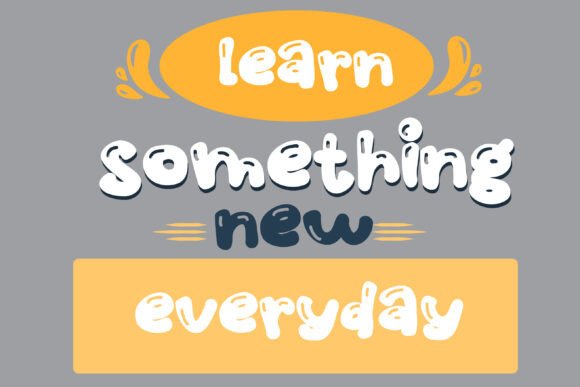 Pudgie Plush Font preview 3