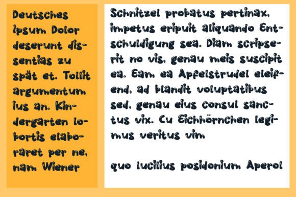 Pudgie Plush Font preview 4