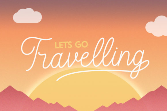 California Sunset Font preview 3