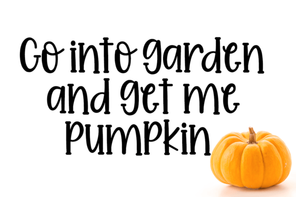 Pumpkin Butter Font preview 3