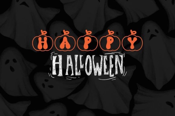 Pumpkin Party Font preview 2