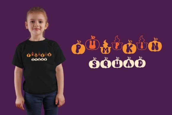 Pumpkin Party Font preview 4
