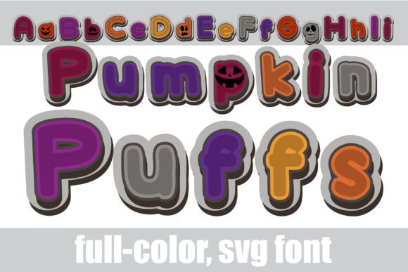 Pumpkin Puffs Font
